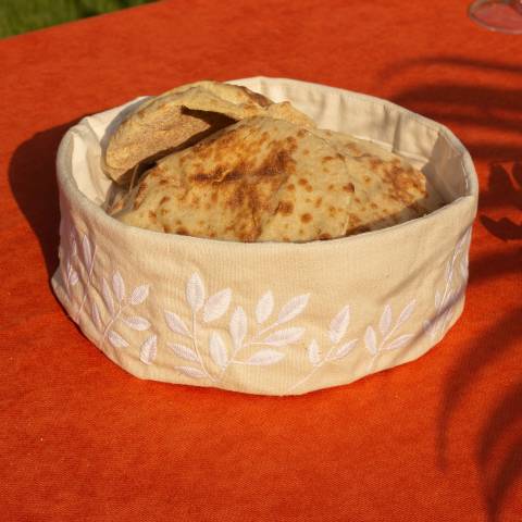 Summer Leaves Basket