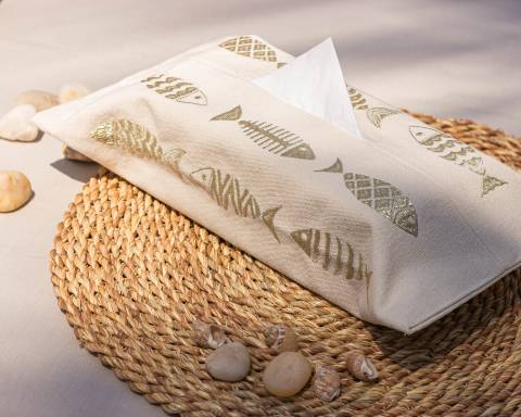 Fish Party Tissue Box Cover