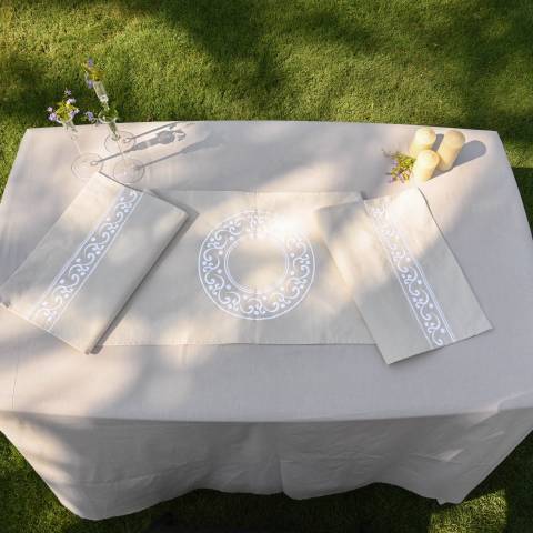 Royal Waves Table Runner
