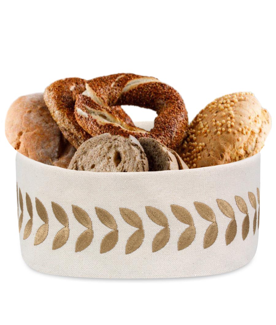 Roman Leaves Basket
