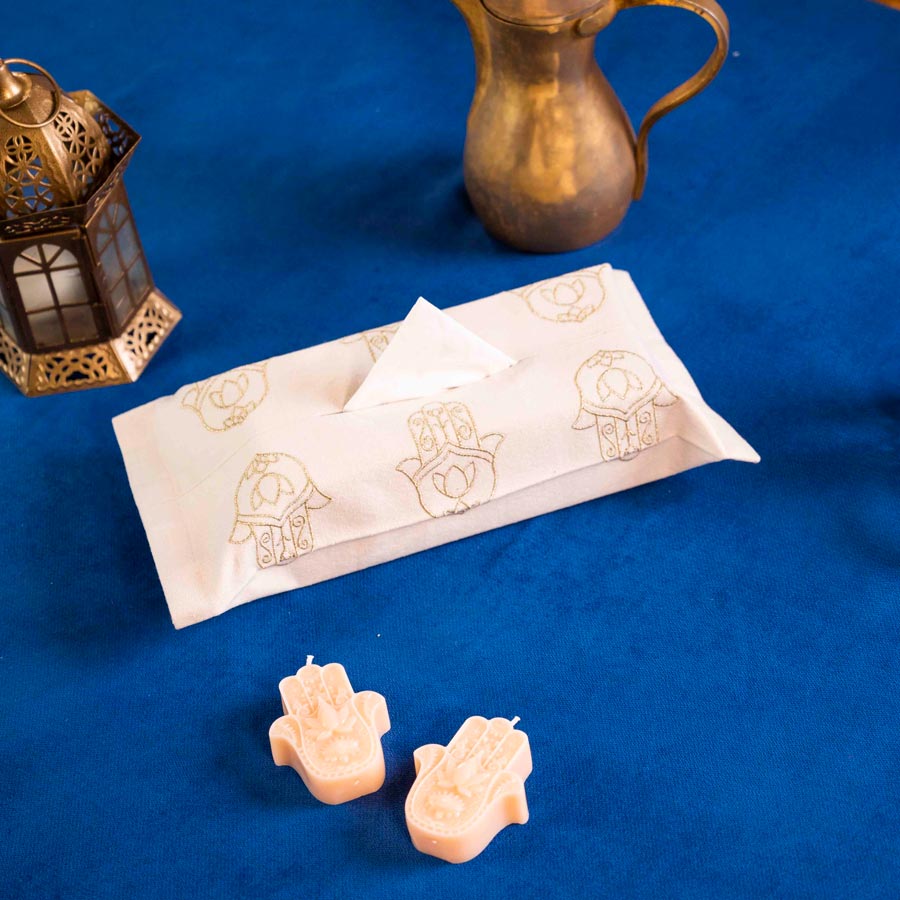 Khamsa Tissue Box Cover
