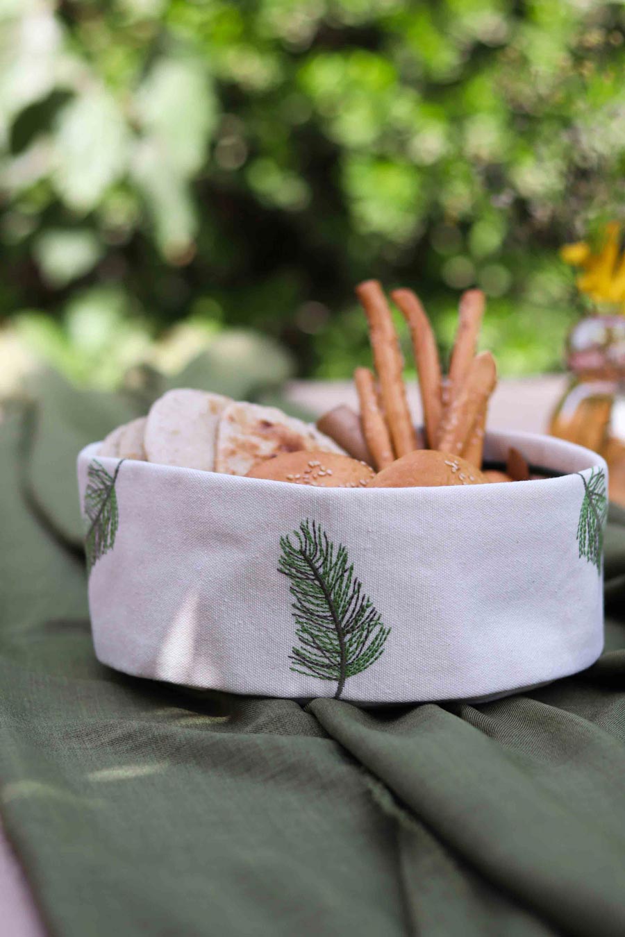 Spring Leaf Basket