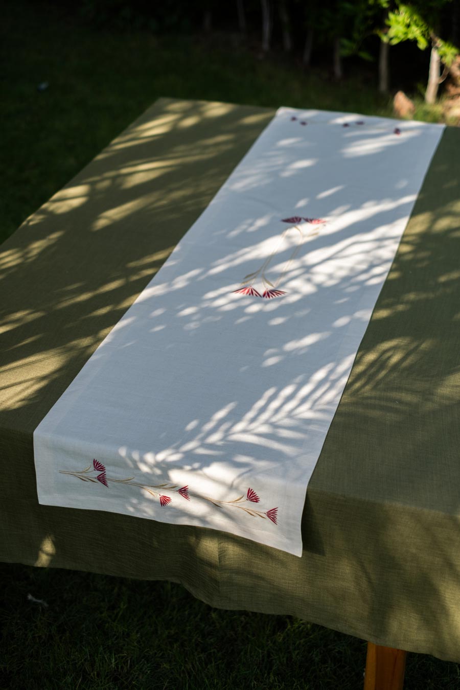 Eternal Linen Table Runner