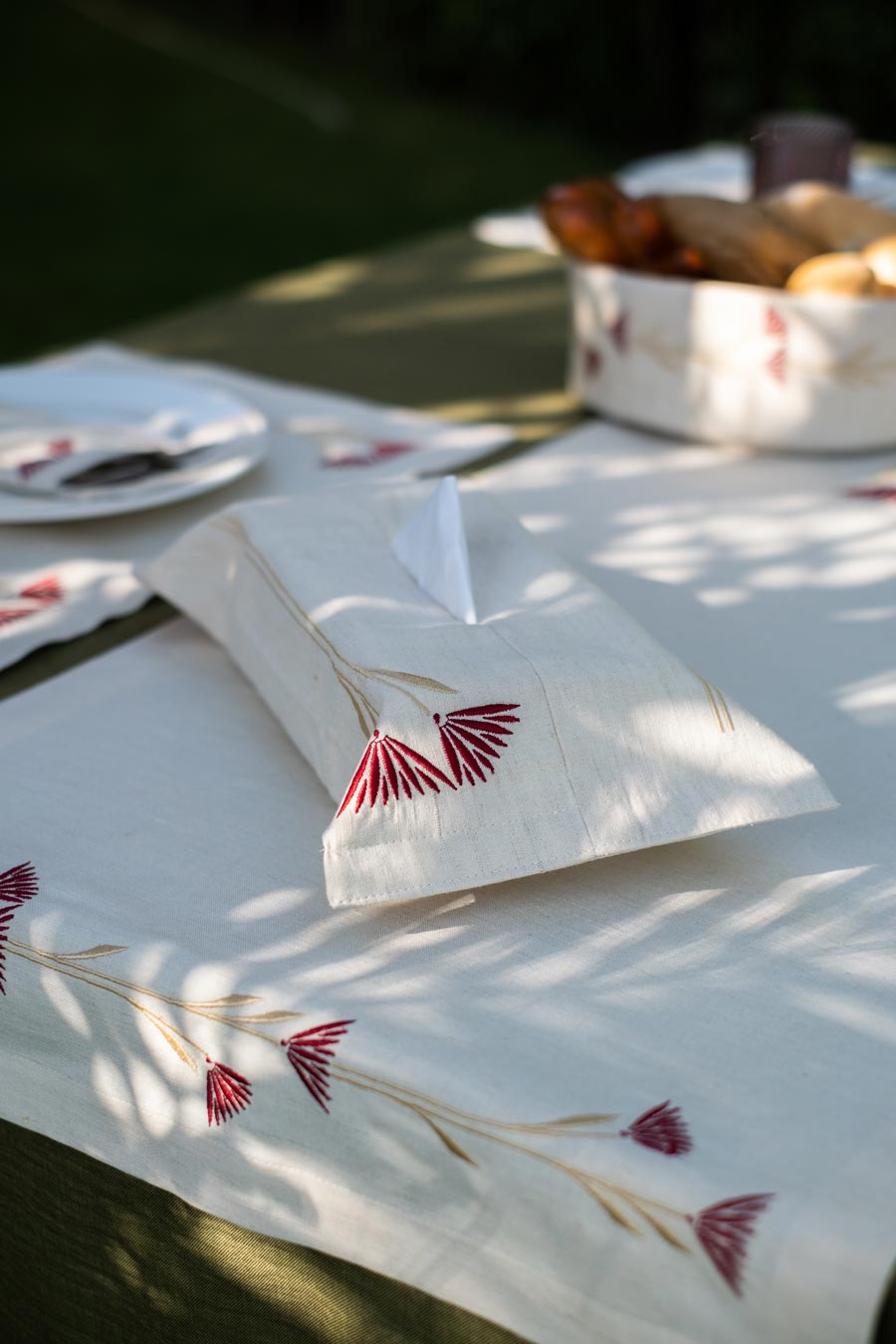 Eternal Linen Tissue Box Cover