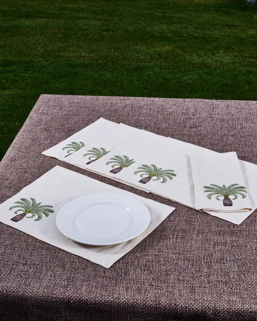 Lina Linen Placematss Set