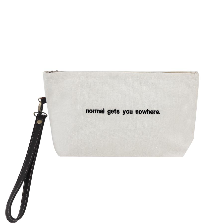 Normal Gets You Nowhere Pouch