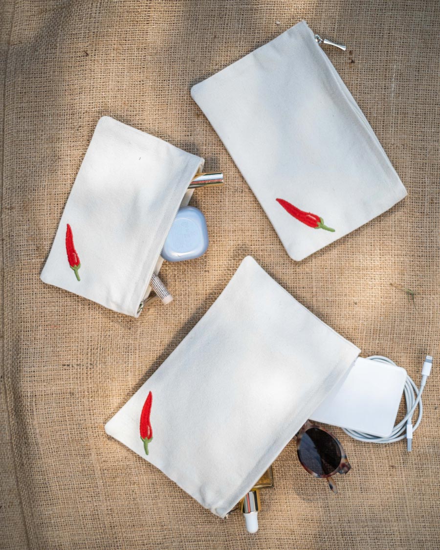 Picante Upcycled Pouch Medium