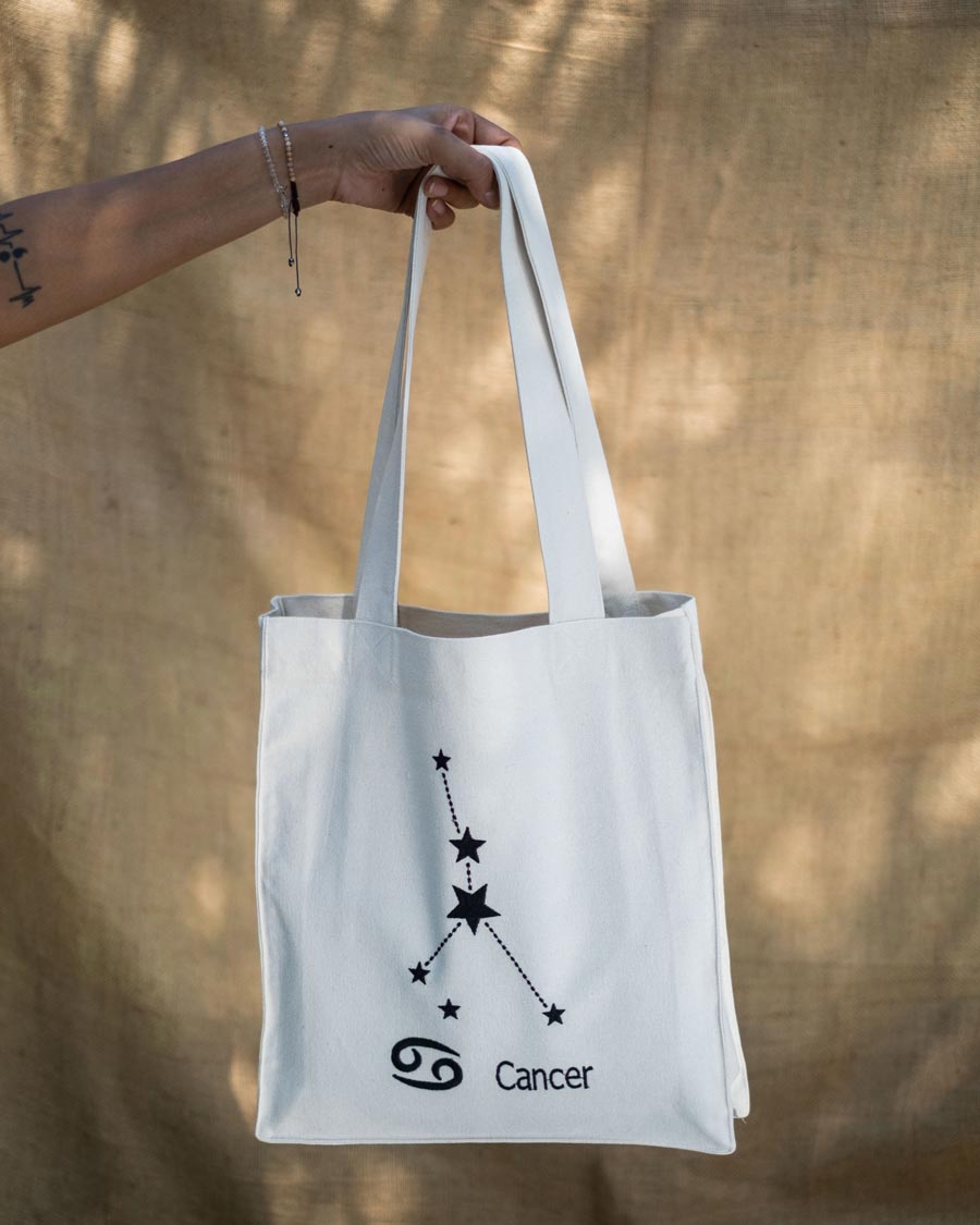 Horoscope Tote Bag Cancer