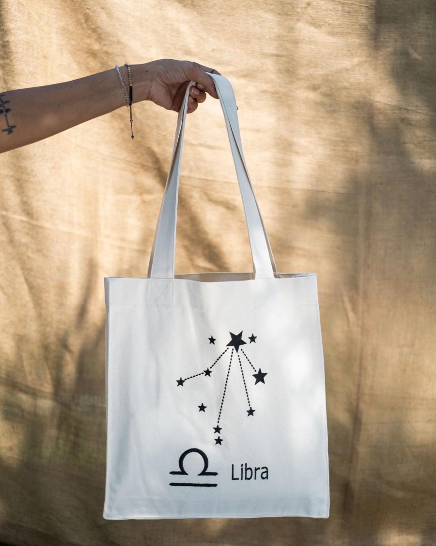 Horoscope Tote Bag Libra