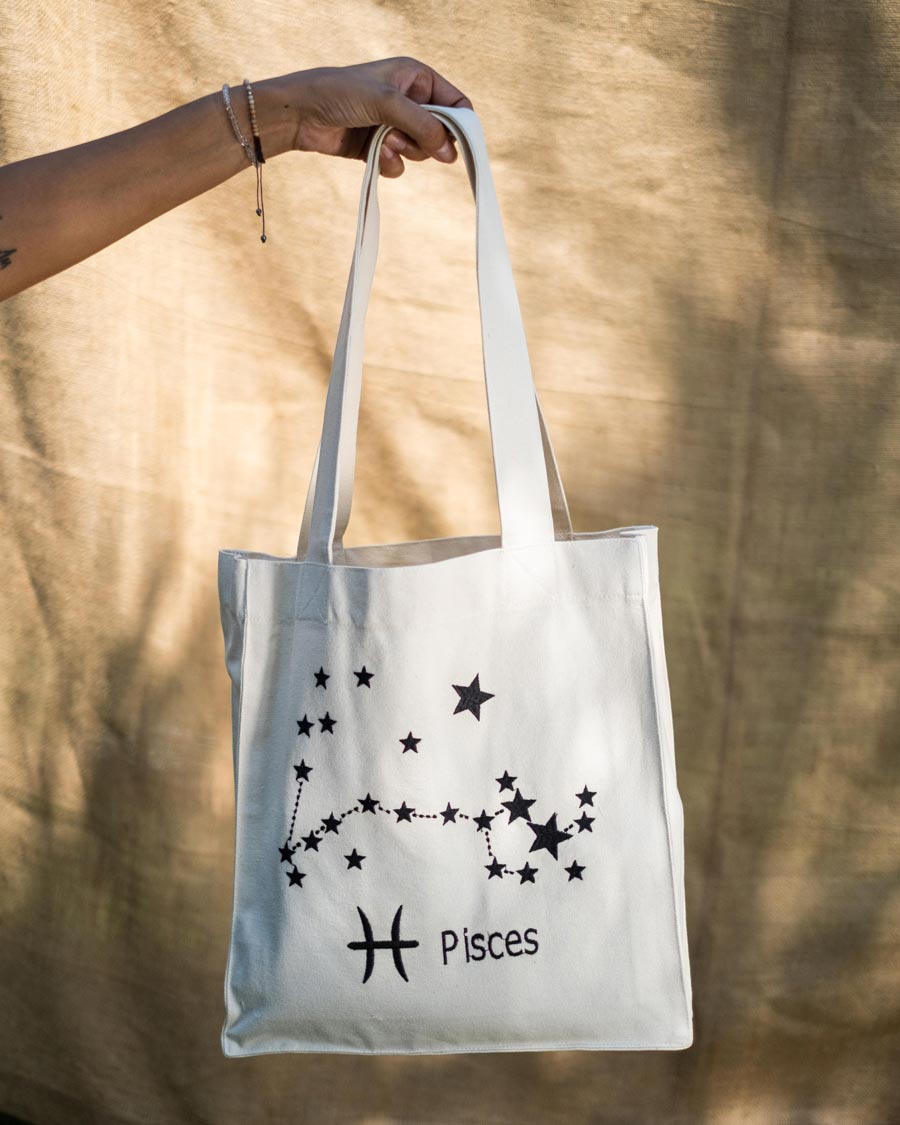 Horoscope Tote Bag Pisces