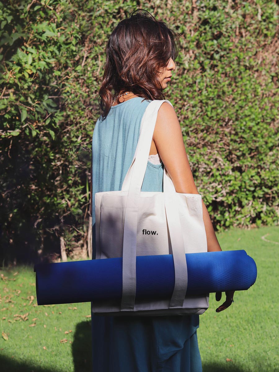 Flow Yoga Mat Tote Bag