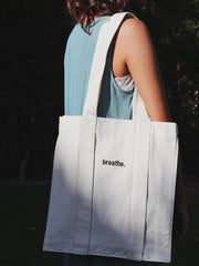 Breathe Yoga Mat Tote Bag