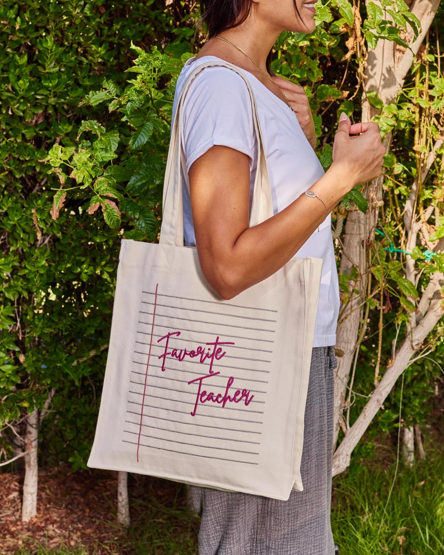 Favorite Teacher Tote Bag
