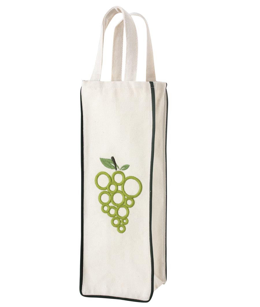 Vino Bottle Bag Green