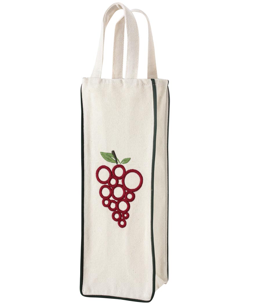 Vino Bottle Bag Red