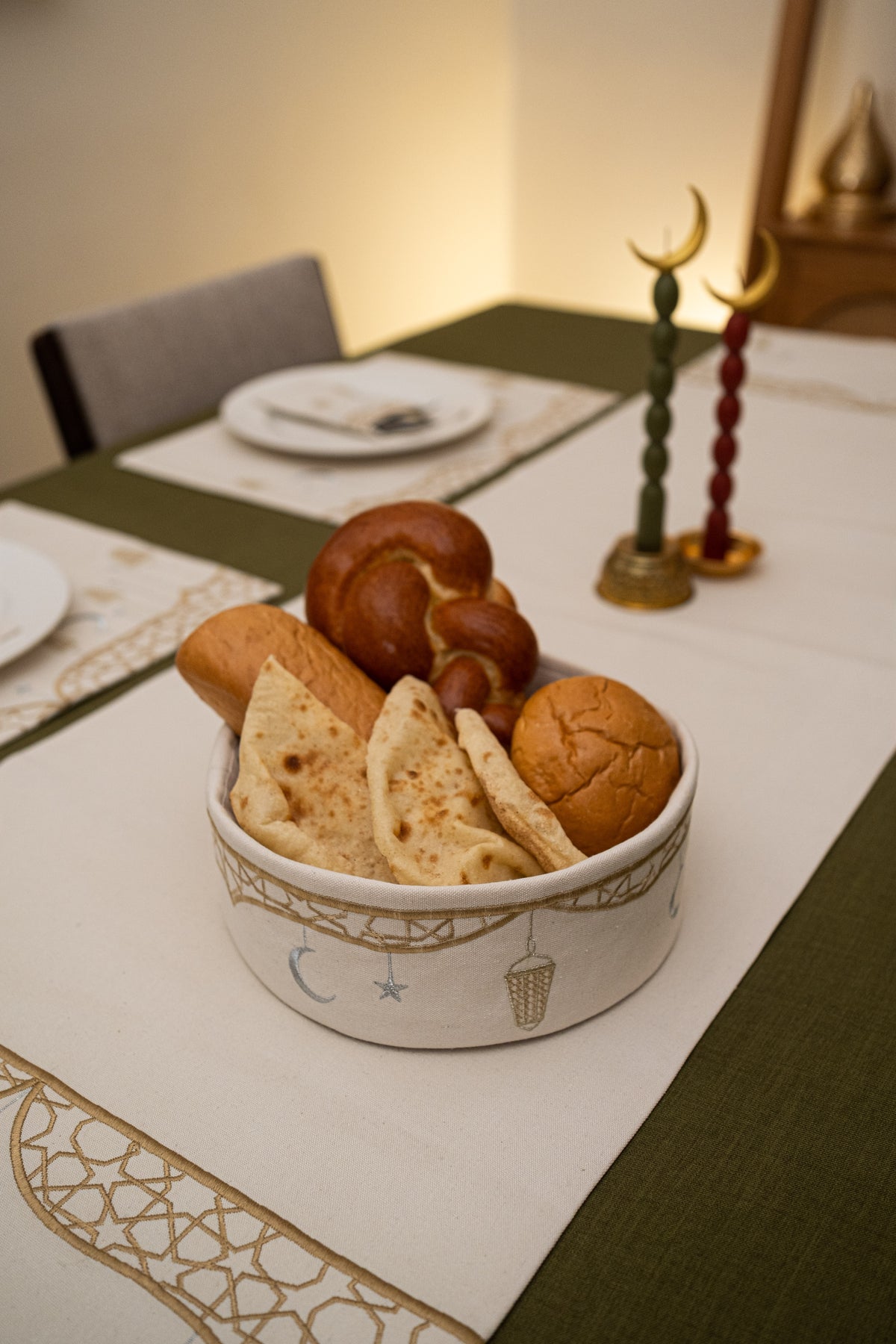 Mashrabiyah Lights Basket