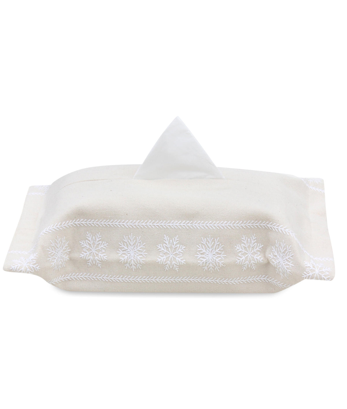 Snowfall Tissue Box Cover