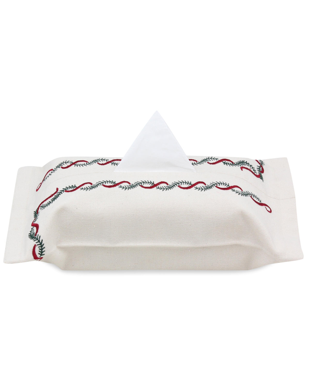 Christmas Garland Tissue Box Cover