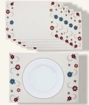 Crescent Garden  Placemats Set